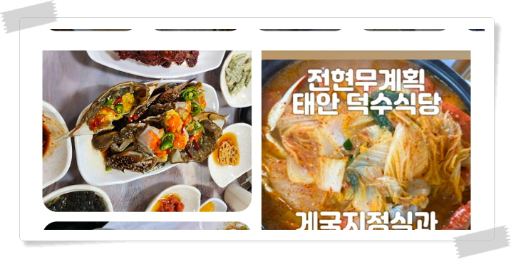 전현무계획2 태안 암꽃게간장게장 우럭젓국 게국지 후기