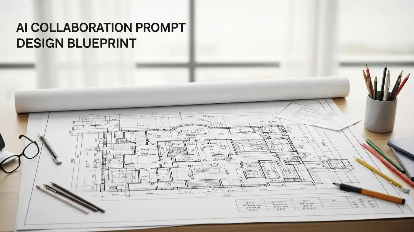 <img src="ai_collaboration_prompt_design_blueprint.webp" alt="AI를 협업 파트너로 활용하기 위해 건축 도면처럼 정교하게 설계된 프롬프트 구조를 표현한 이미지 입니다">