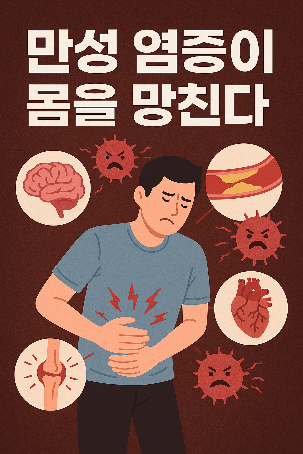 만성염증이 몸을 망친다.