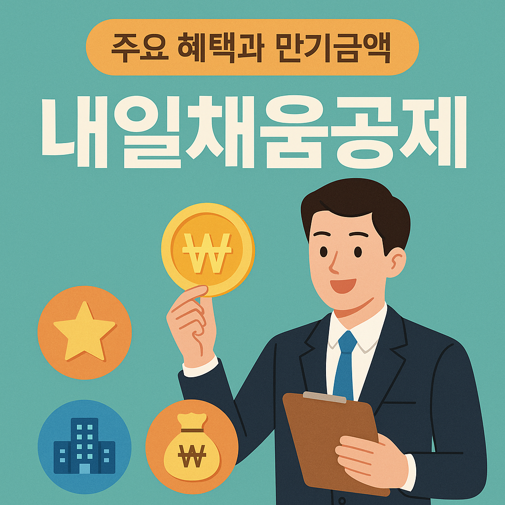 [내일채움공제] 5년 못 버티면 3천만 원 놓칩니다!
