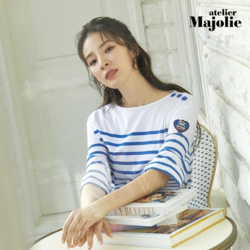 89900원 아뜰리에 마졸리 마린 스트라이프 티셔츠 3종