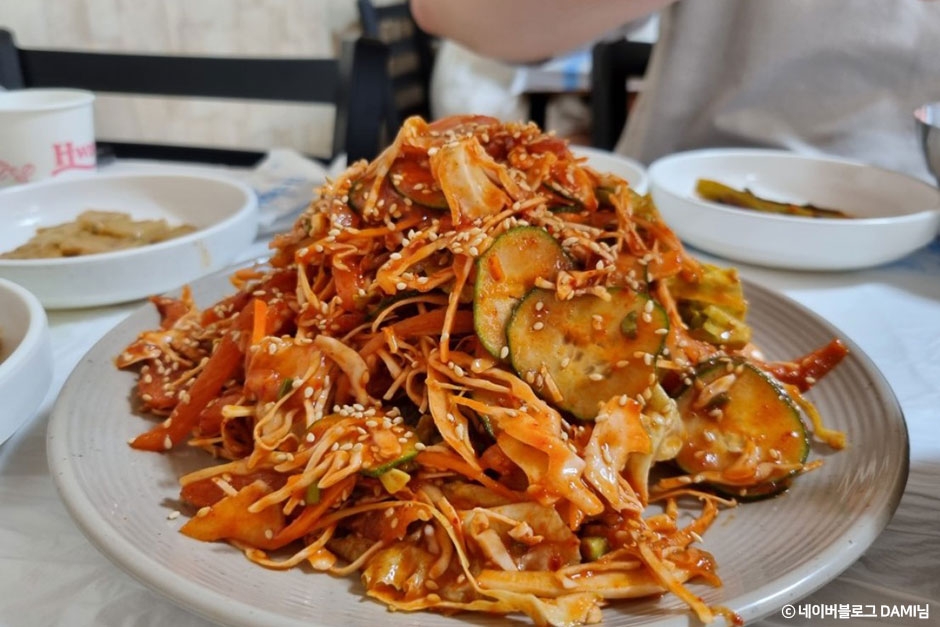 여수 로컬 맛집 동서식당 서대회무침