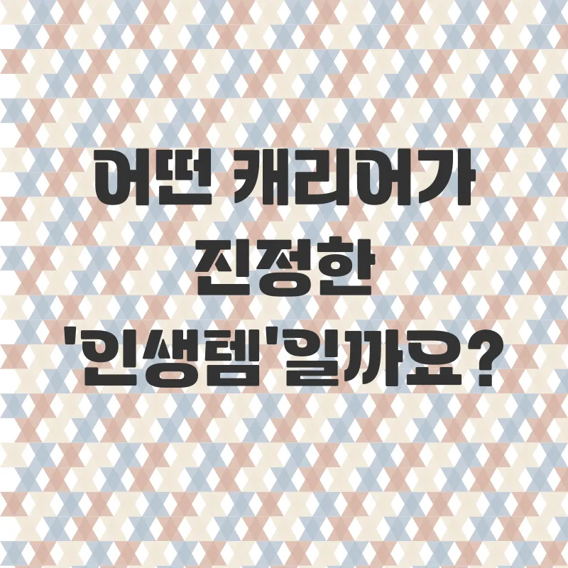 여행용 캐리어 선택_1