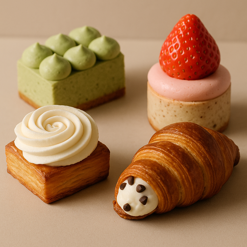 SNS에서 유행하는 홈카페 디저트 사진