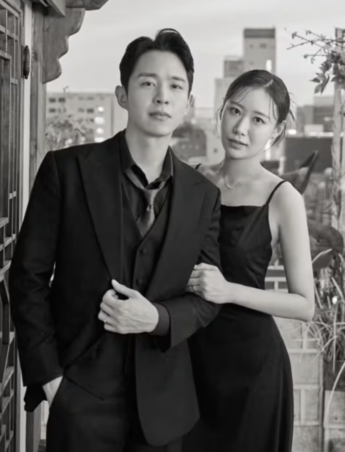 배우 박종찬 이은지 부부 웨딩 사진 공개