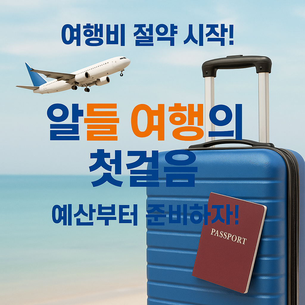 [1편] 여행비 아끼는 첫걸음! 실전 여행 경비 절약법 🌍✨