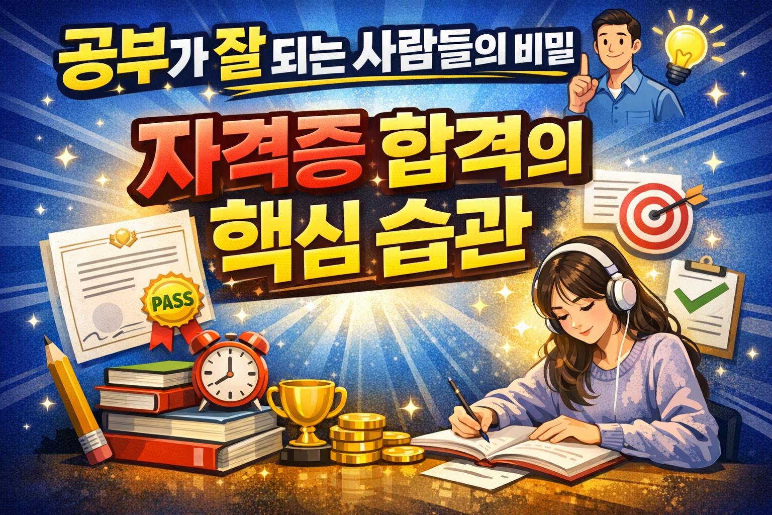 자격증 공부 성공의 5가지 조건