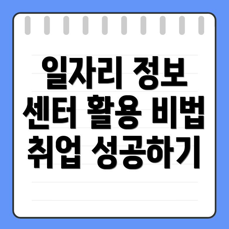 은행동 일자리센터