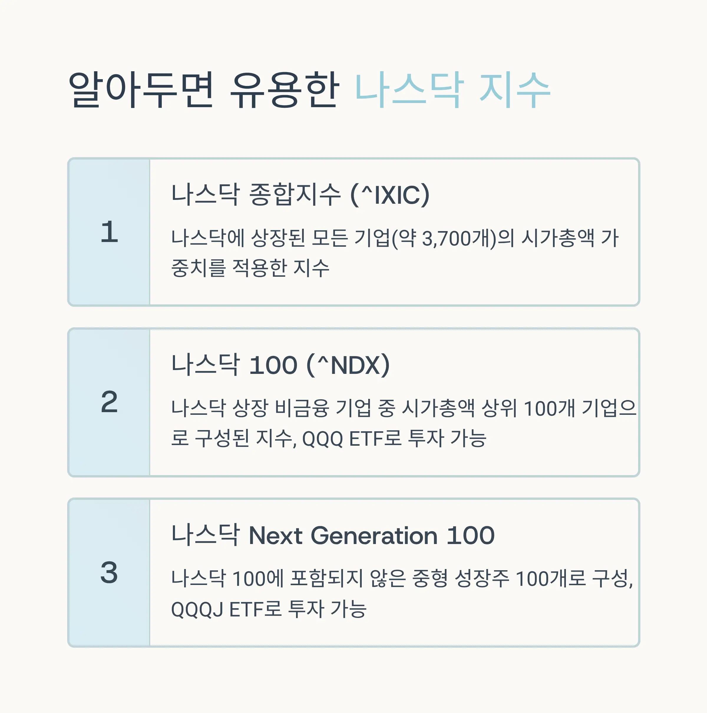 나스닥 투자 방법과 전략