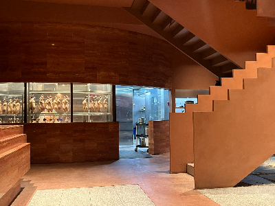 윈야드 실내 북경오리 진열