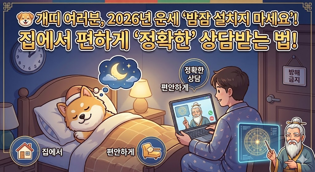 🐶 개띠 여러분, 2026년 운세