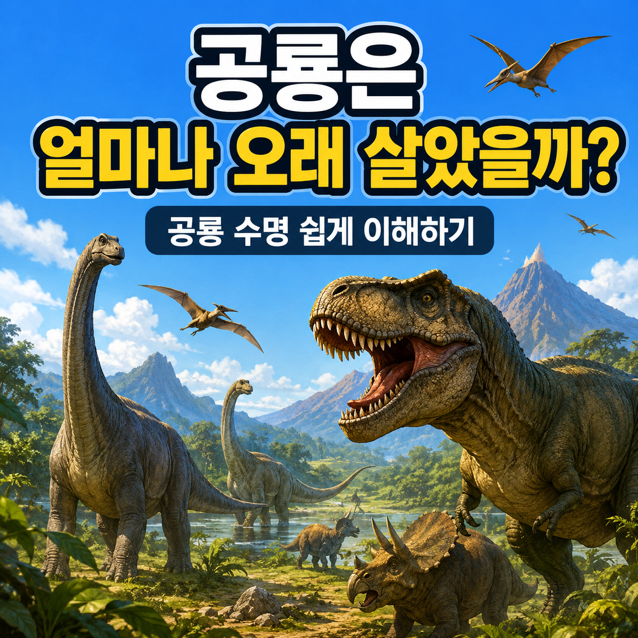 공룡 수명