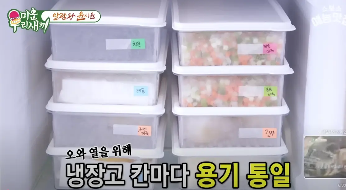 윤시윤-냉장고-정리