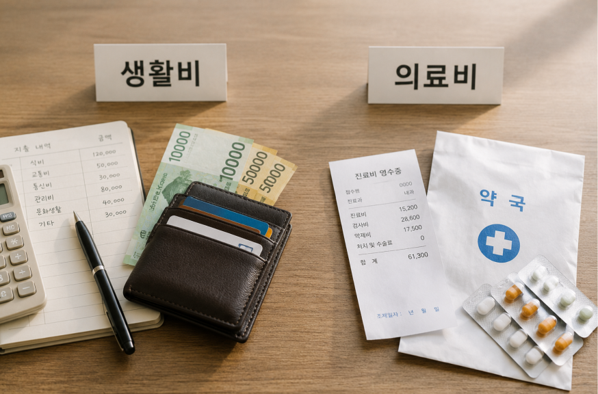 2026 기초생활수급자 생계급여와 의료급여 차이
