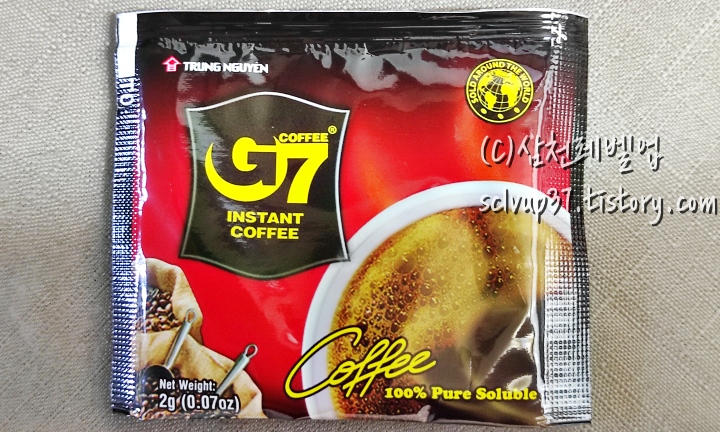 베트남 g7 커피 블랙 1T