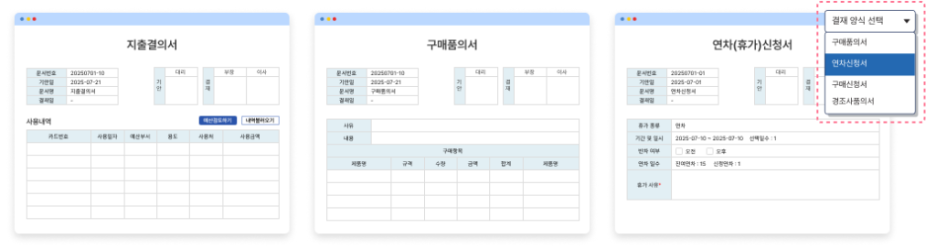 전자결재시스템