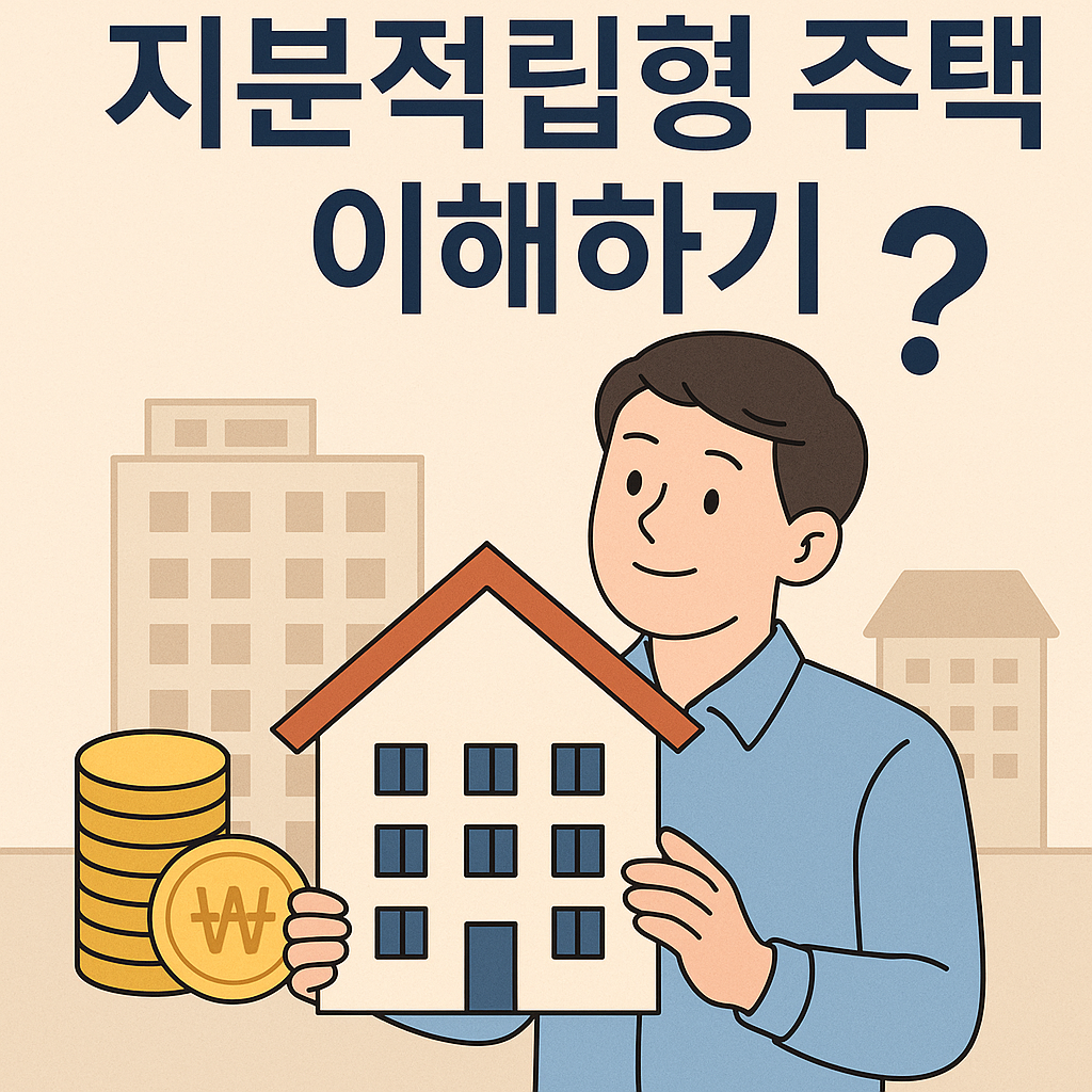 여러분 지분적립형 주택도 있다는 거 알고 계셨나요?