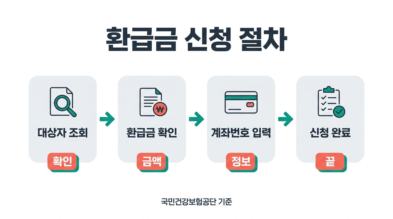 본인부담상한제 환급금 신청 절차