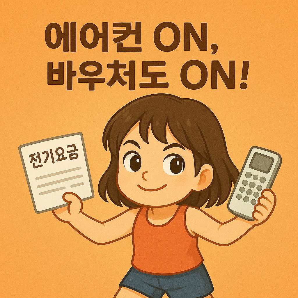 에너지바우처 여름 전기요금 지원 안내 - 에어컨 ON, 바우처도 ON!