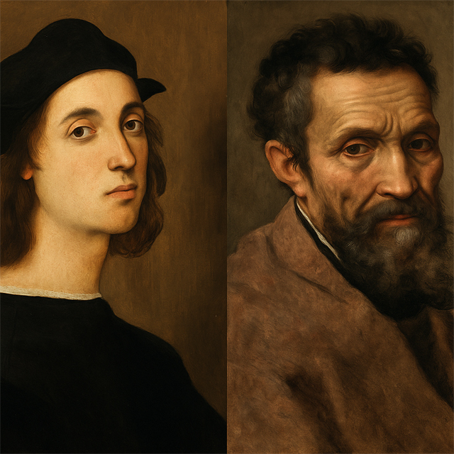 라파엘로와 미켈란젤로