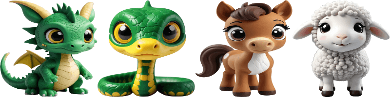 용띠, 뱀띠, 말띠, 양띠 운세