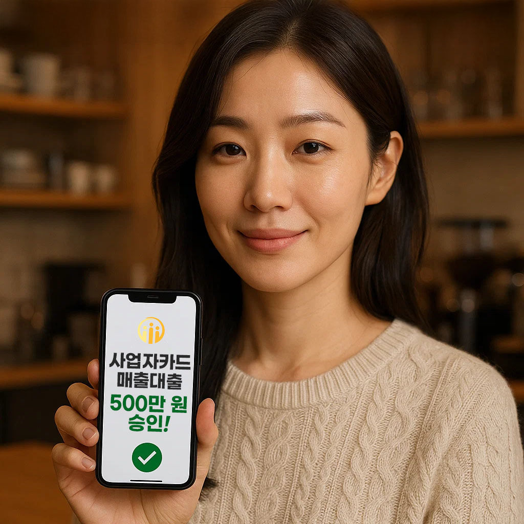 카드매출대출 승인 사례