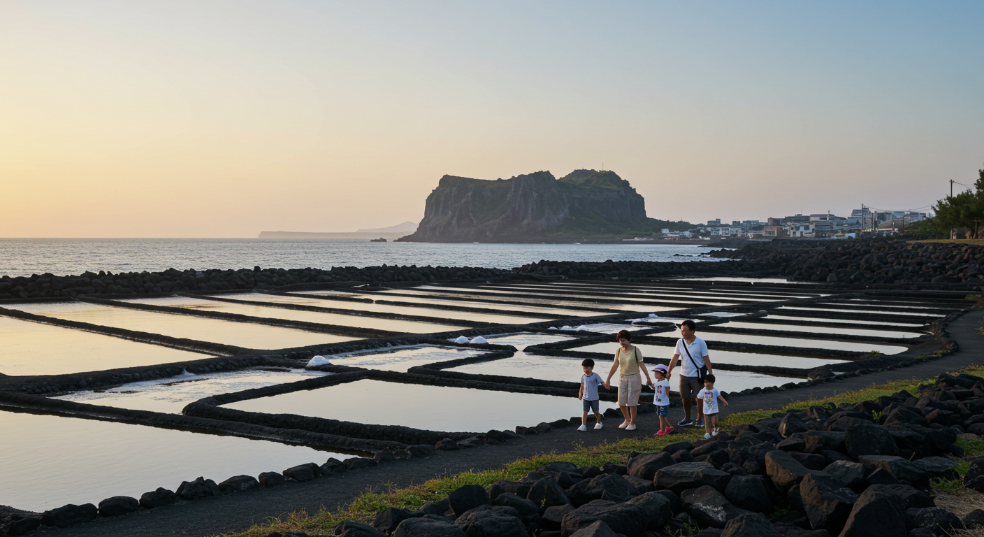 가족과 함께 하는 산책
