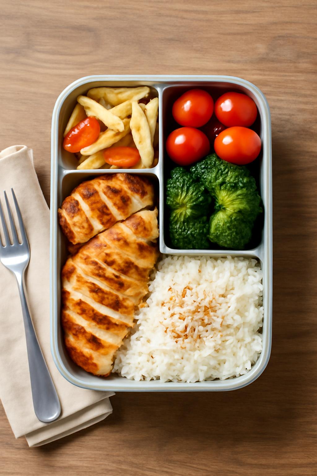 대학생 도시락 식단