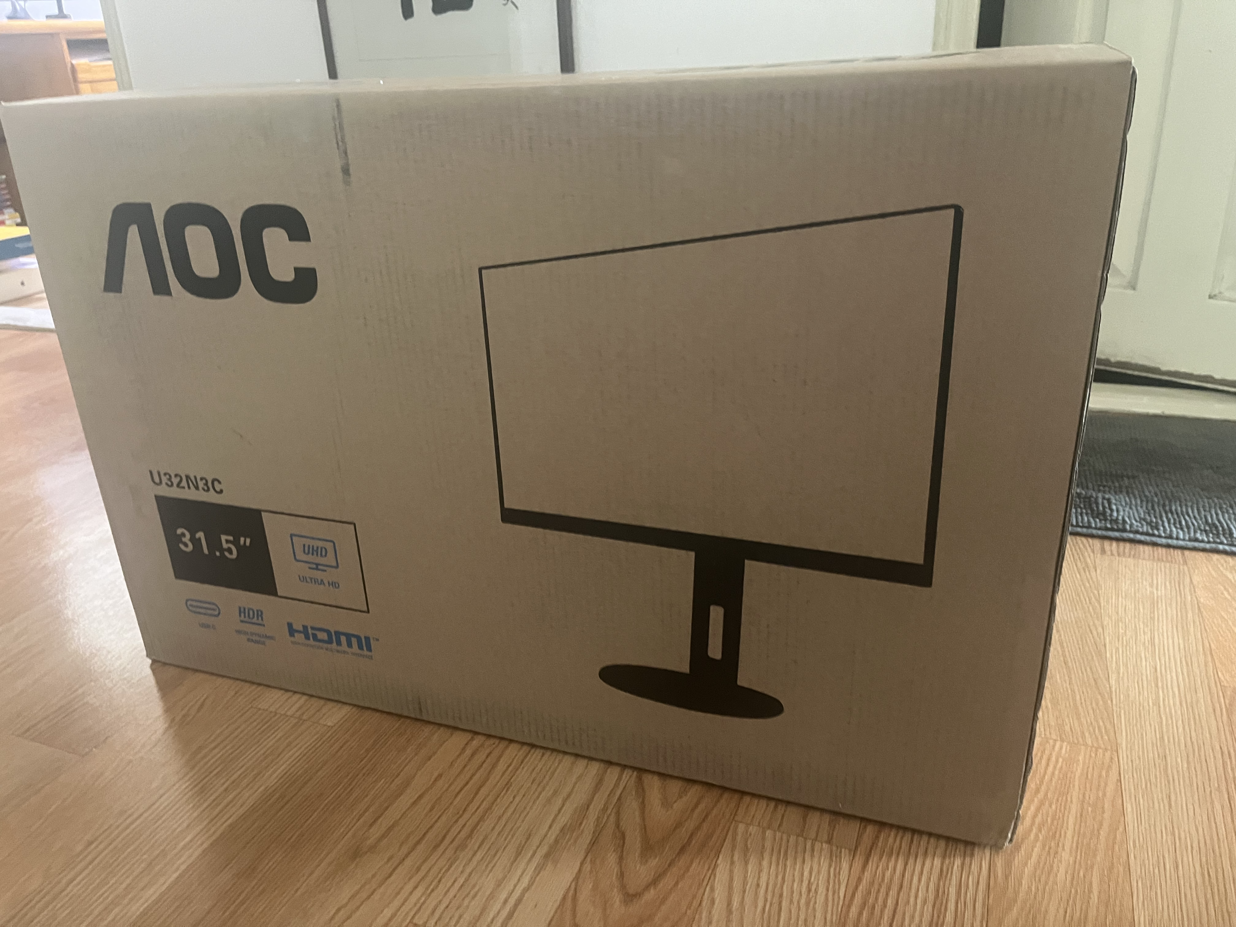 알파스캔 U32N32C 모니터 후기