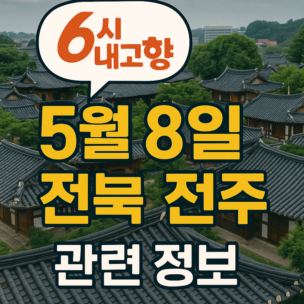 6시내고향 전북전주 정보