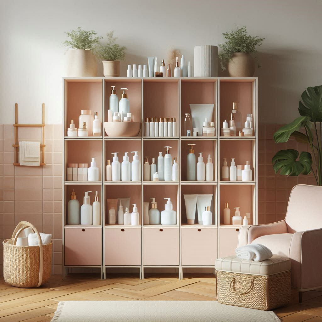 피부,체형관리 샵 배경