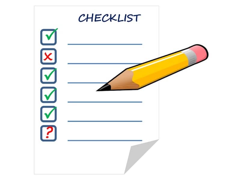 체크리스트 일러스트