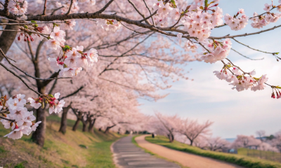 벚꽃 이미지입니다.