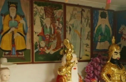 구로 광명암 액자