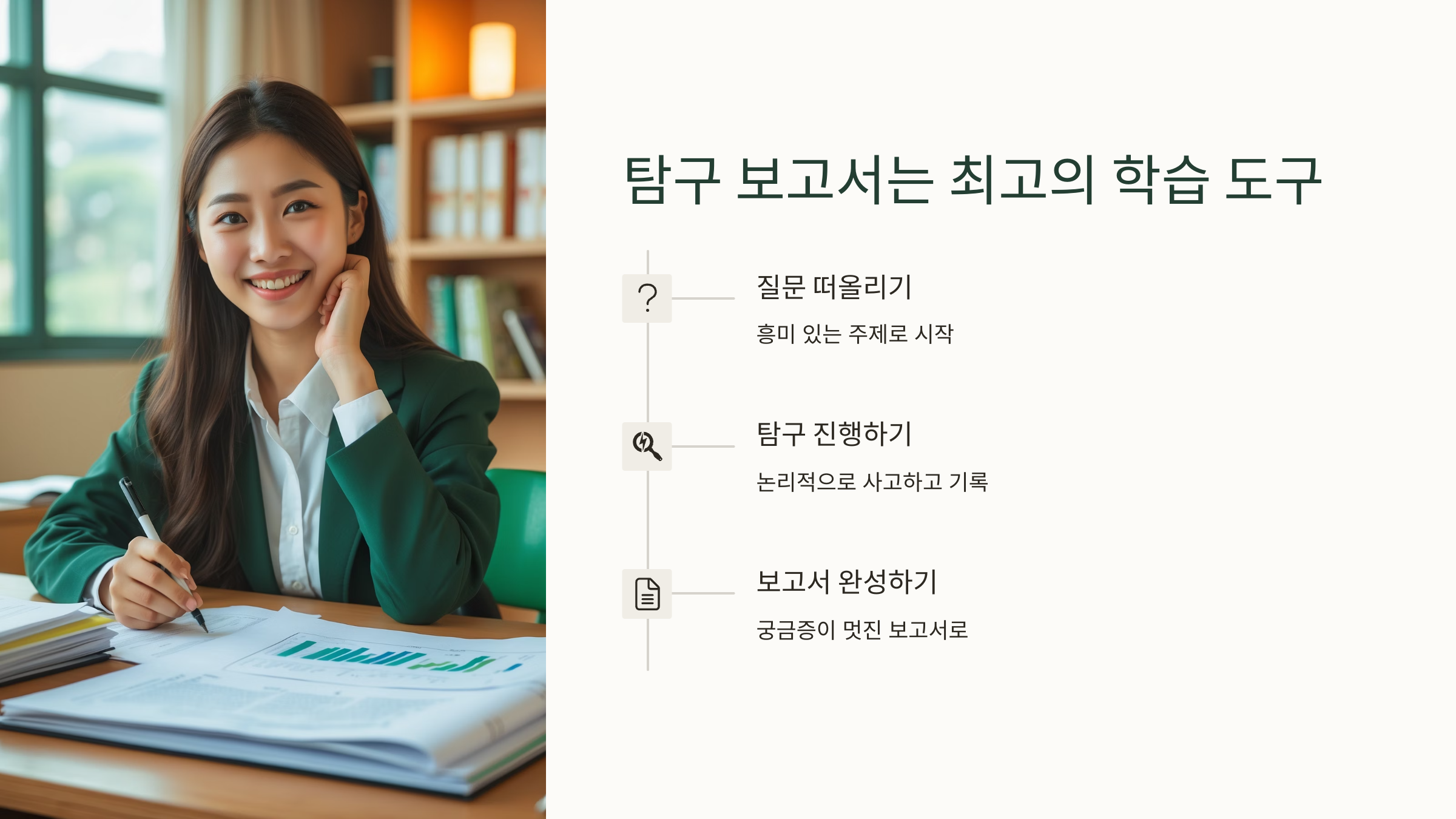 탐구 보고서는 최고의 학습 도구