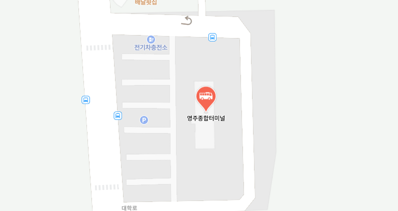 영주종합터미널 위치