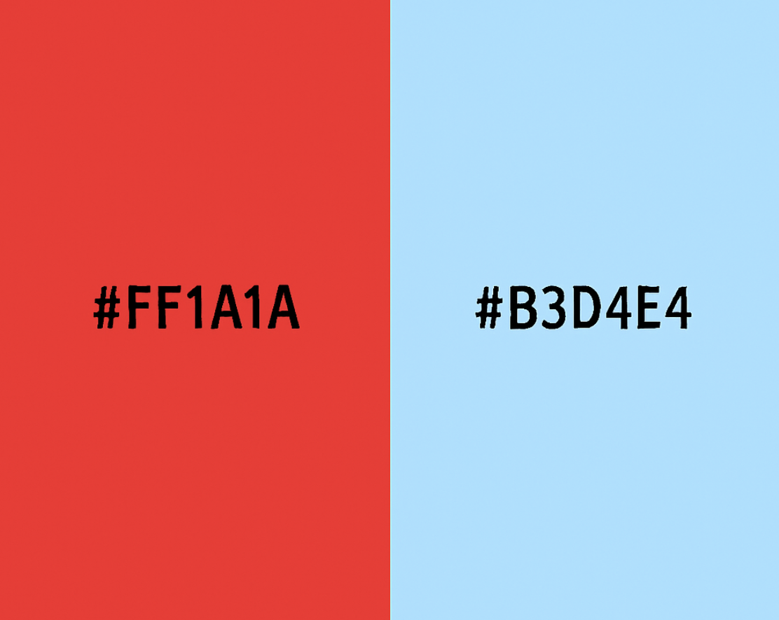 컬러 조합 배색 추천 코드 BEST12