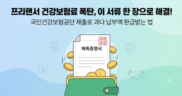 프리랜서 해촉증명서
