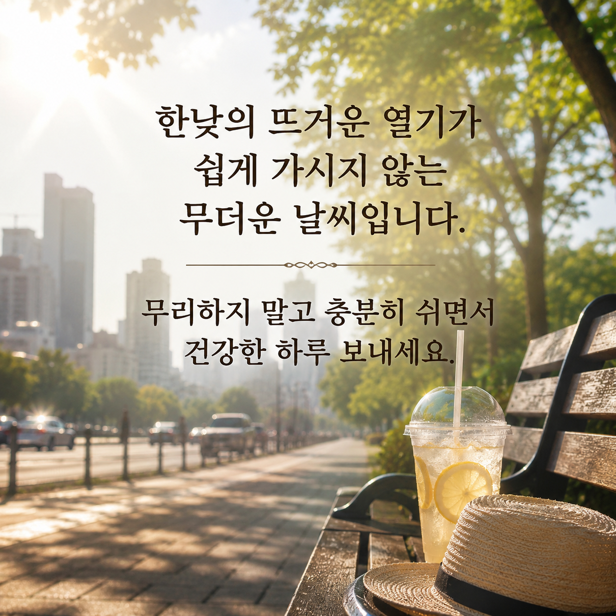 8월 인사말 문구 이미지 모음집