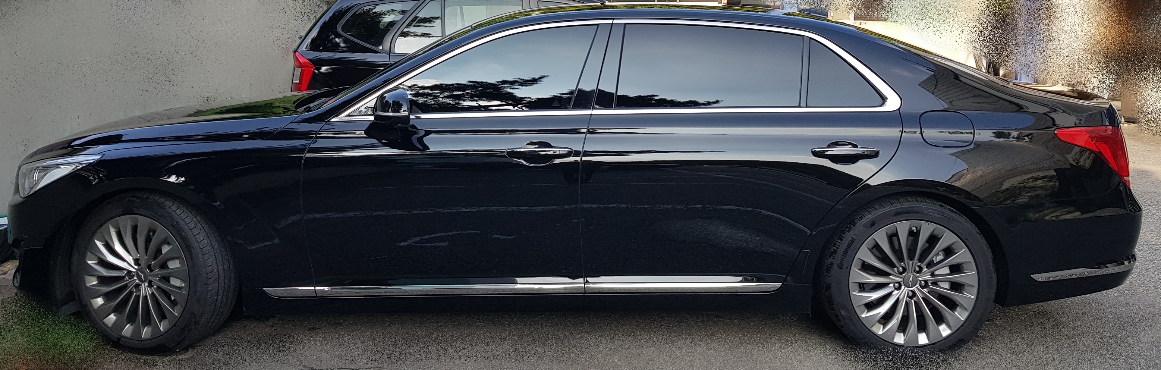 센딩광택 작업차량