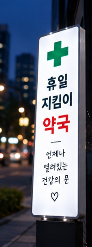 휴일지킴이약국 주말 및 명절 연휴 문 여는 약국 조회 방법