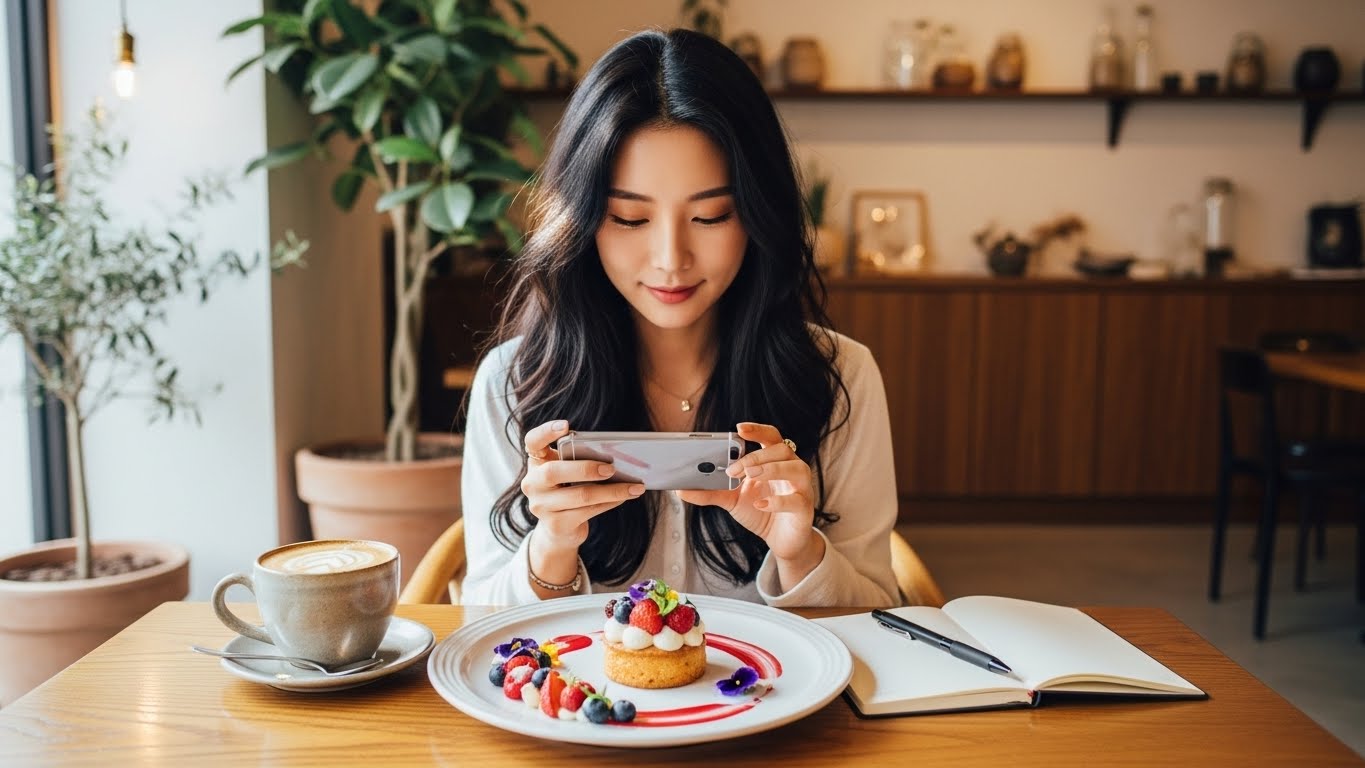 손님이 스스로 사진을 찍어 소문을 내고 싶게 만드는 매력적인 상품 구성의 실제 예시