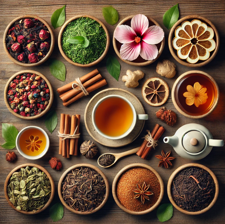 히비스커스 국화차