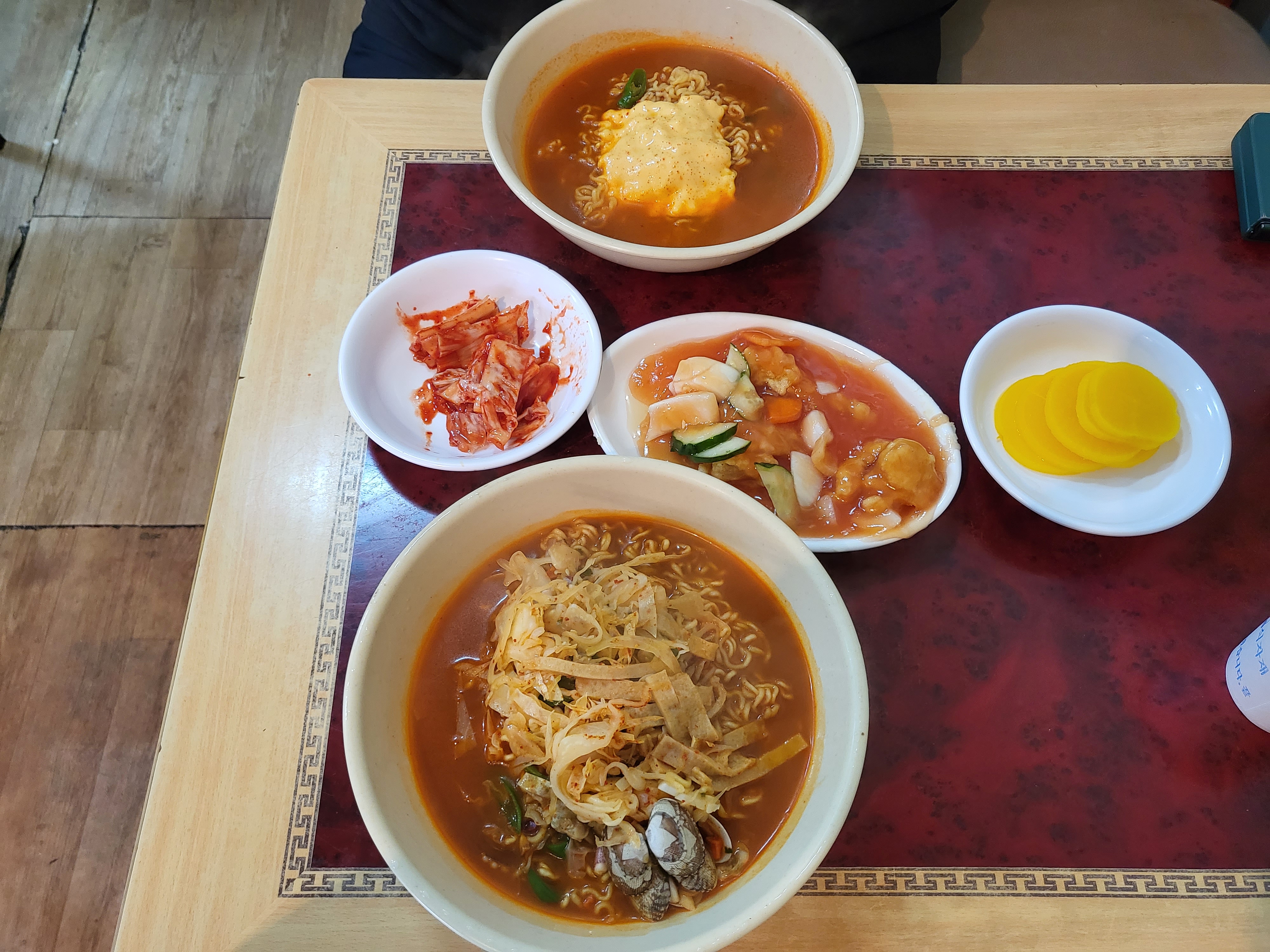 익산 여행 - 우리분식 항공샷