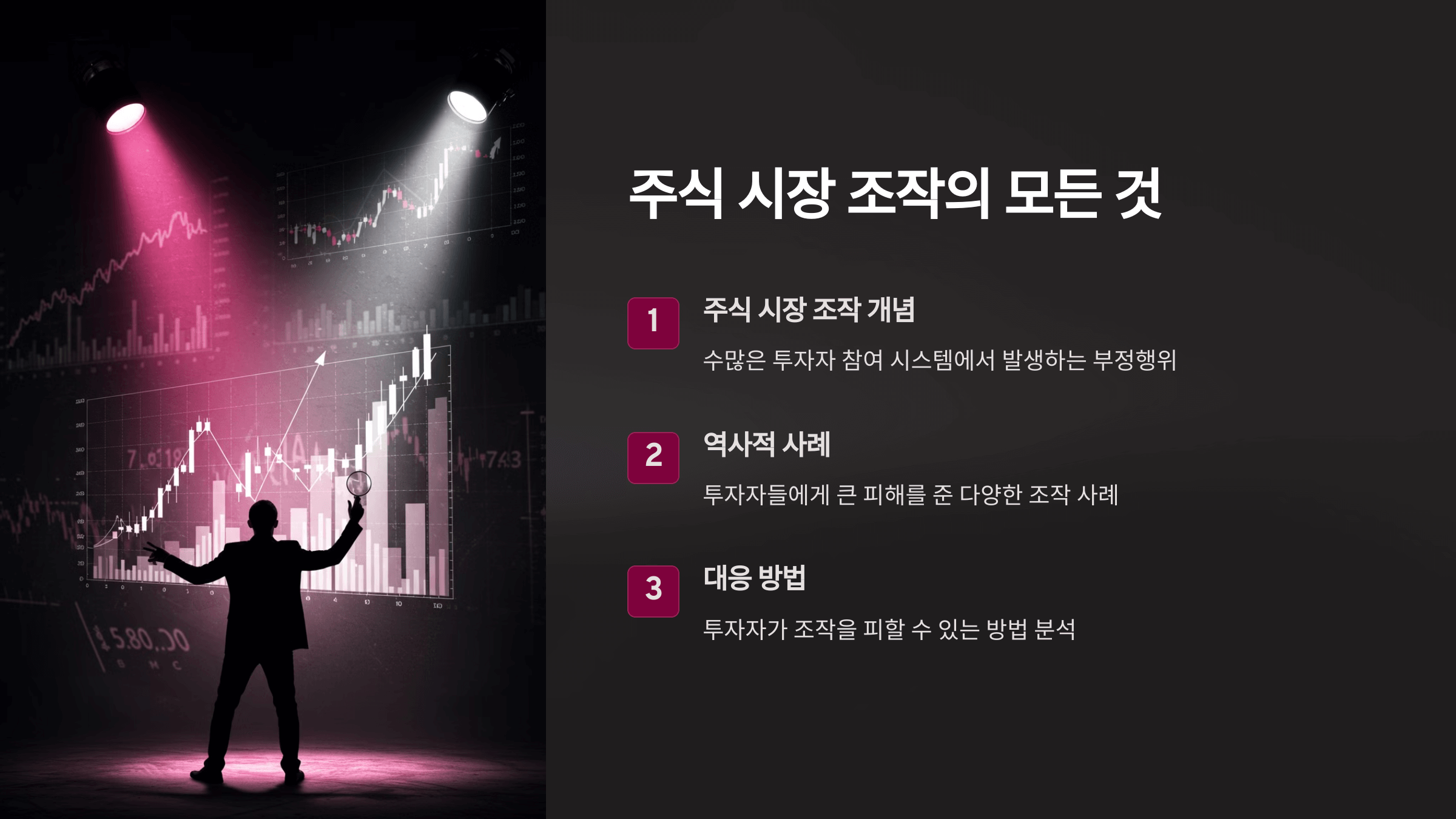 주식 시장 조작의 모든 것, 실제 사례 분석