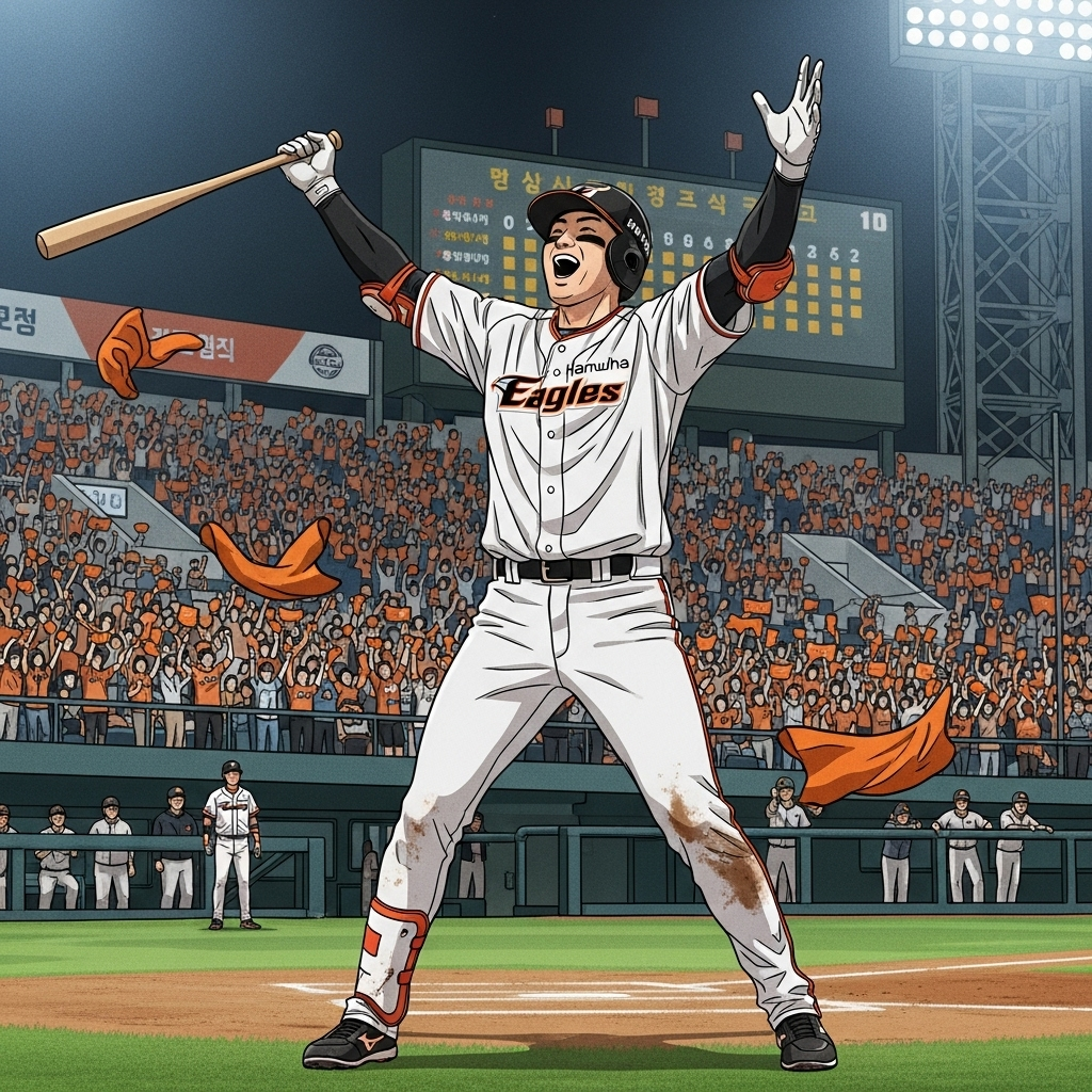 '심우준 결승타' 한화, LG 꺾고 2패 뒤 첫승