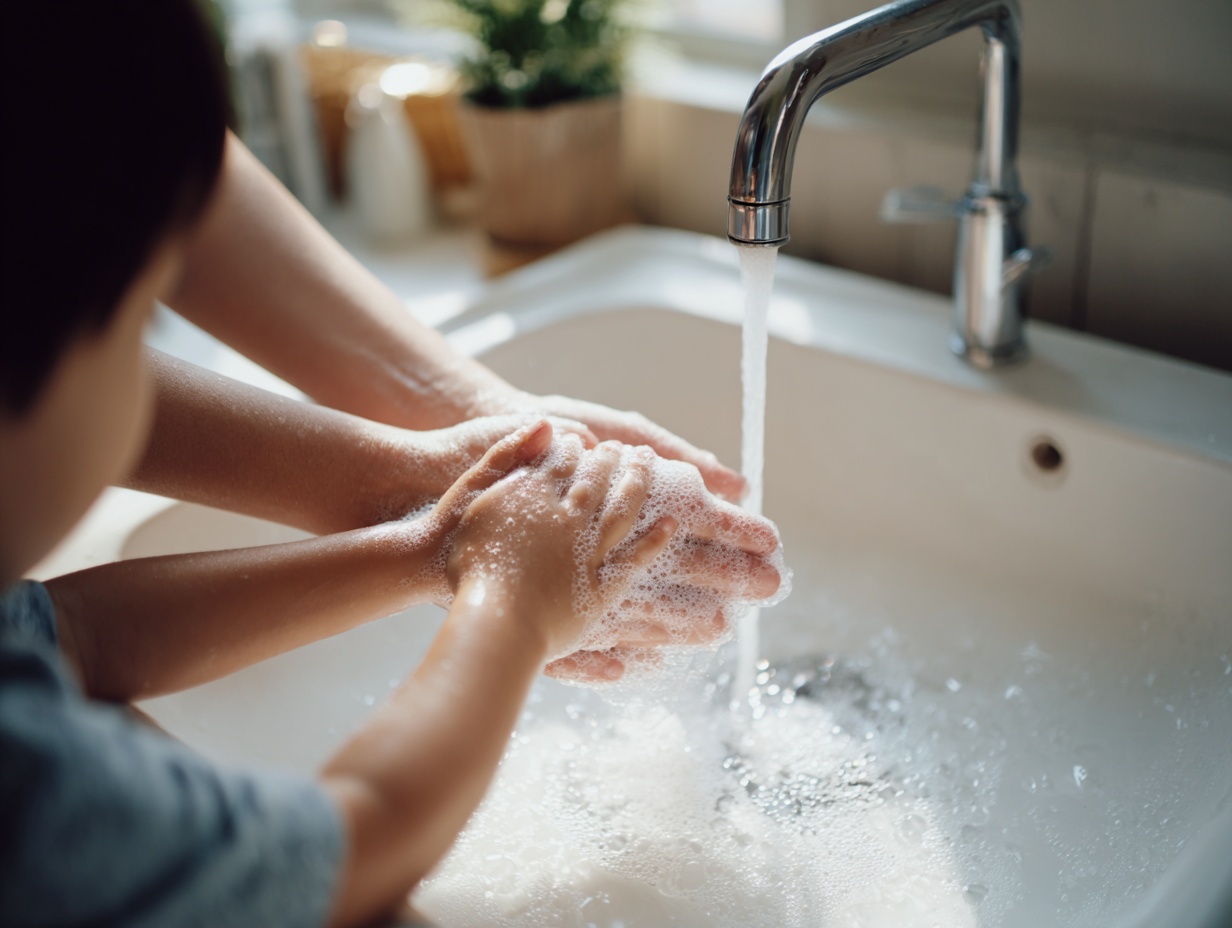 손씻기, 노로바이러스 예방, 위생수칙, 가족건강, 비누, 20초 이상, 감염관리