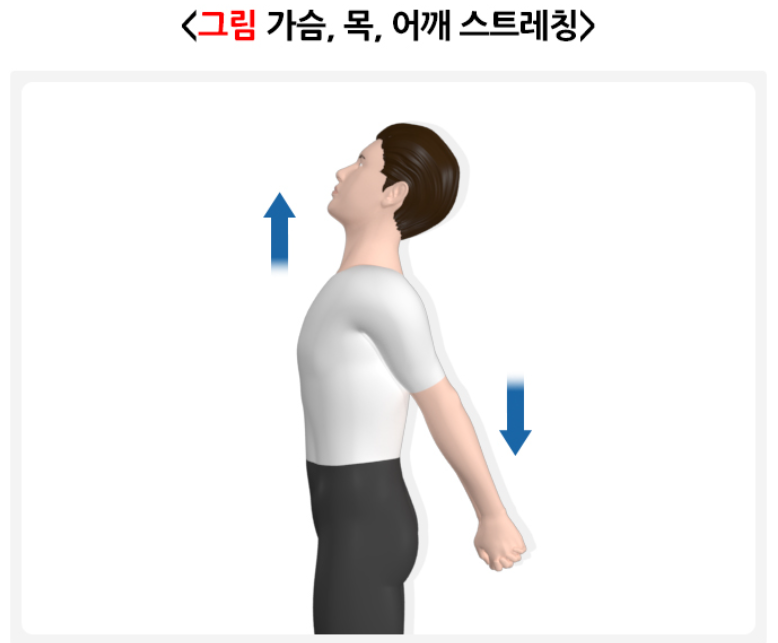 거북목 증후군 스트레칭 방법 가슴 목 어깨 스트레칭 방법
