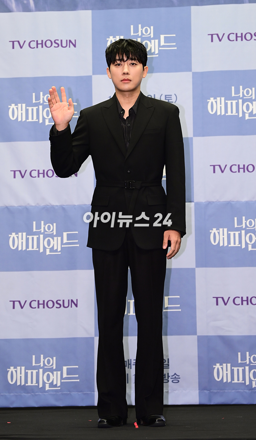 배우 손호준이 21일 오전 서울 상암동 스탠포드 호텔에서 진행된 TV CHOSUN 주말미니시리즈 '나의 해피엔드' 제작발표회에 참석하고 있다. [사진=정소희 기자]